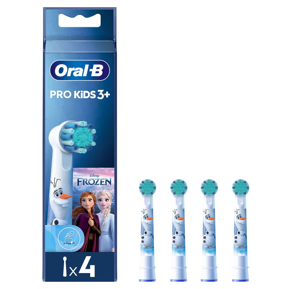 Oral-B Kids Frozen Toothbrush Heads – Pack of 4 Image 1