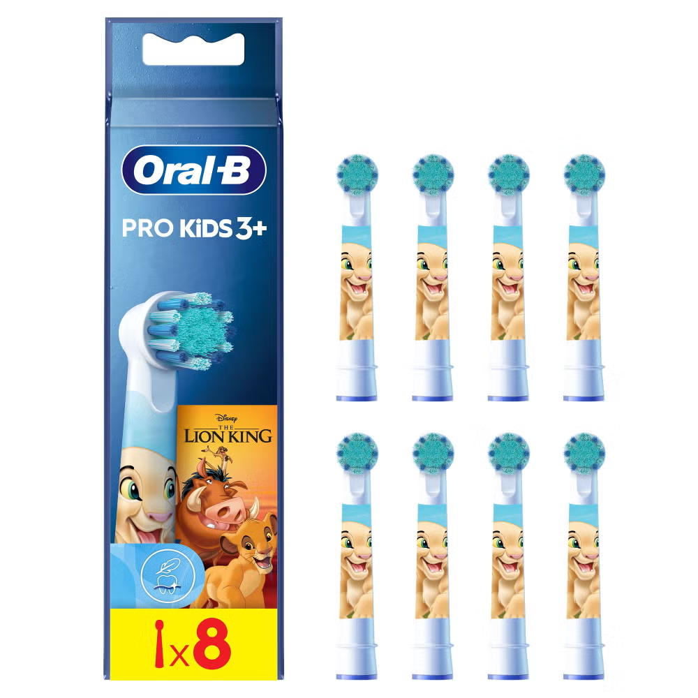 Oral-B Kids Lion King Toothbrush Heads – Pack of 8 Image 1