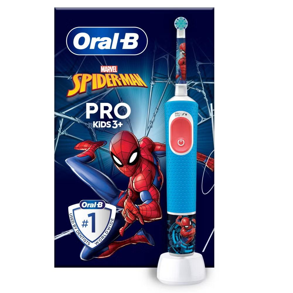 Oral-B Vitality Pro Kids Spiderman Electric Toothbrush Image 1