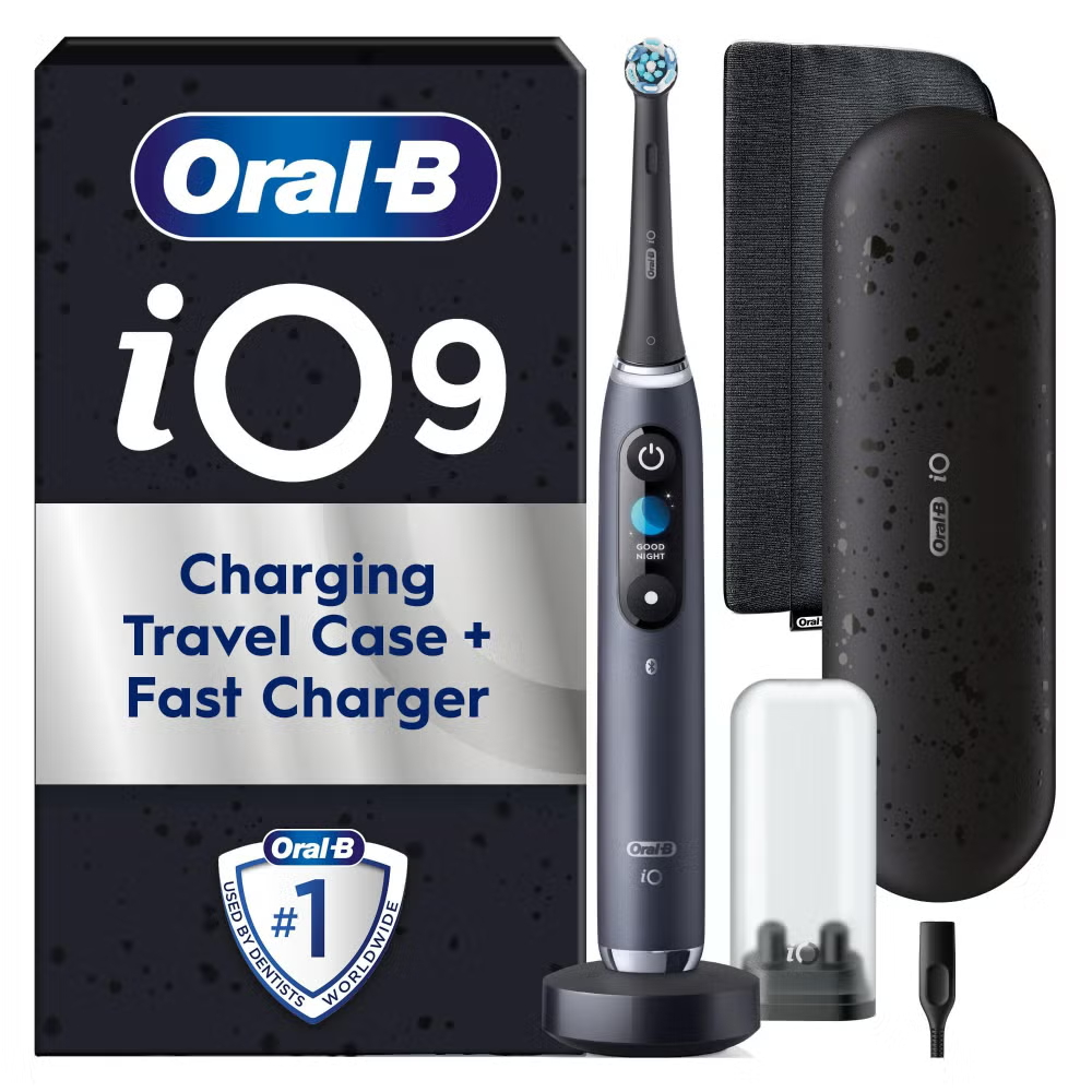 Oral-B iO9 Special Edition Black Electric Toothbrush Image 1