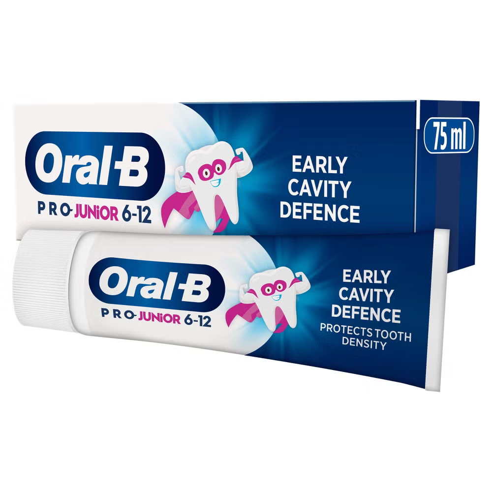 Oral-B Pro Junior Toothpaste, 6-12 Years 75ml Image 1