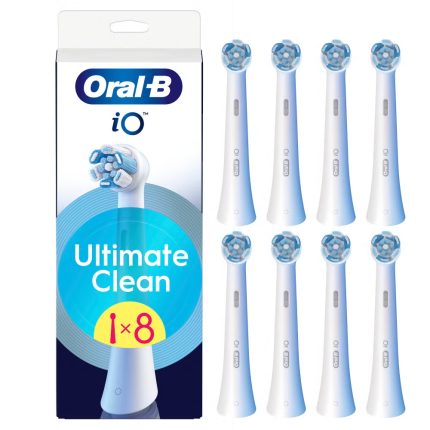 Oral-B iO Series Ultimate Clean, Original Brush Heads, CrissCross Bristles, 8
