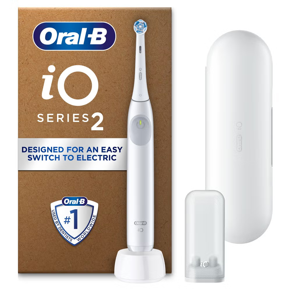 Oral-B iO2 Simple White Electric Toothbrush Image 1